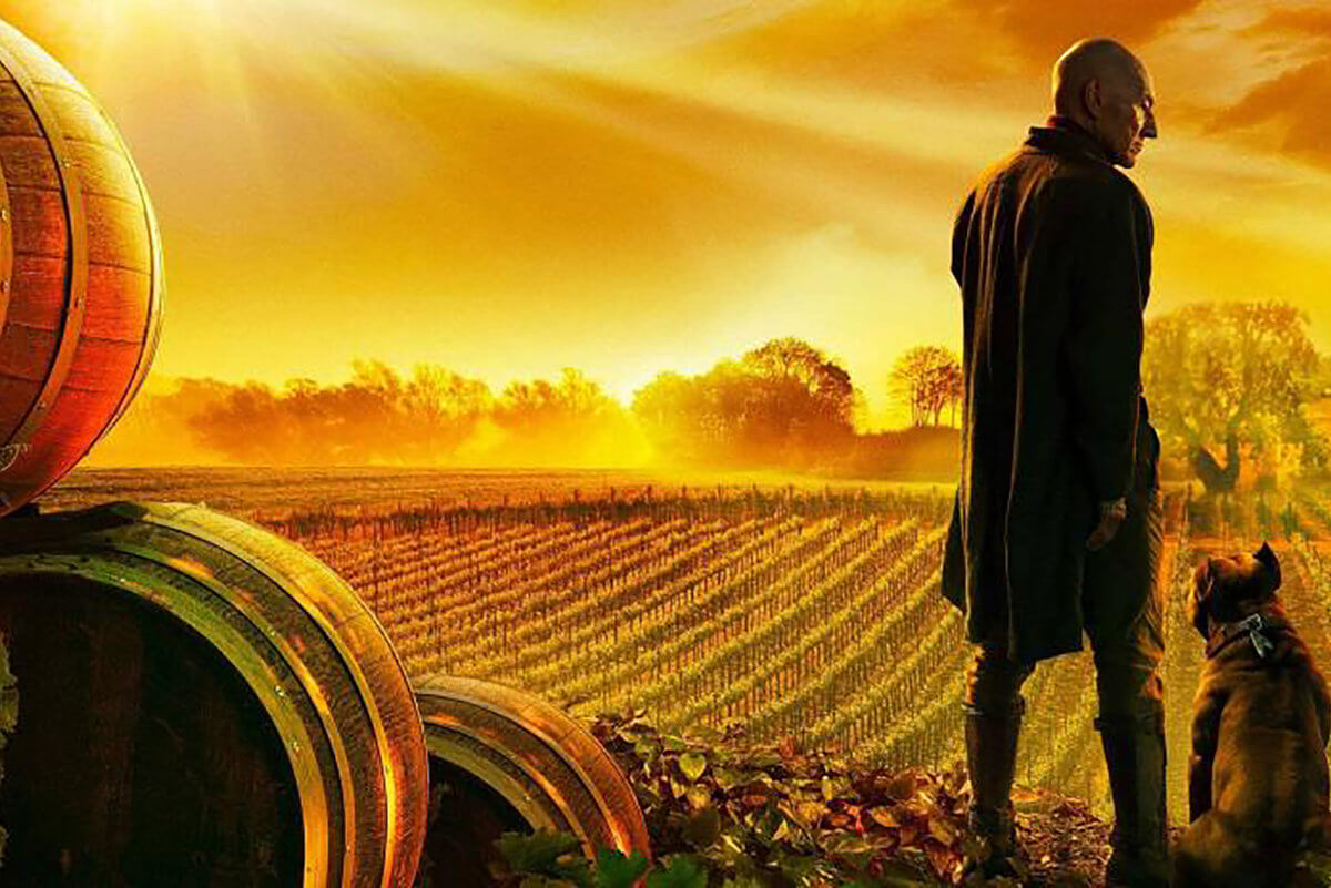 poster Star Trek: Picard di website resmi CBS